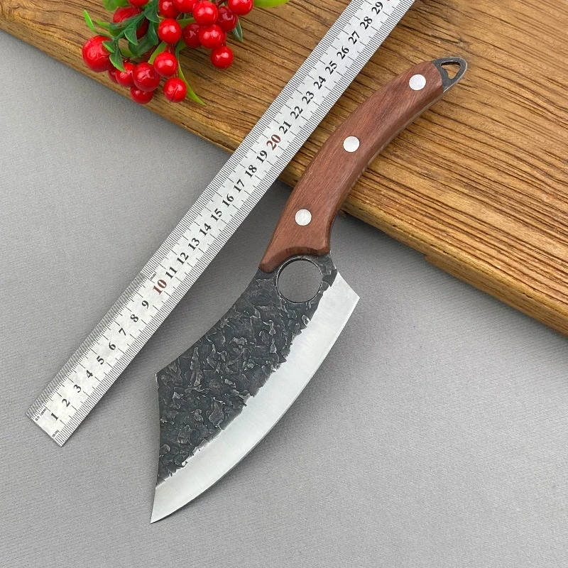 Handcrafted Curved Bushcraft Knife