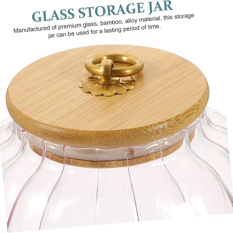 ad eBay - Bamboo Lid Glass Jar 600ml - Image 7