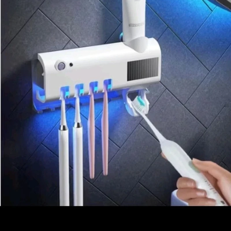 UV Toothbrush Sterilizer and Dispenser/স্মার্ট টুথব্রাশ হোল্ডার – আপনার দাঁতের সুরক্ষায় আধুনিক সমাধান! - Image 3