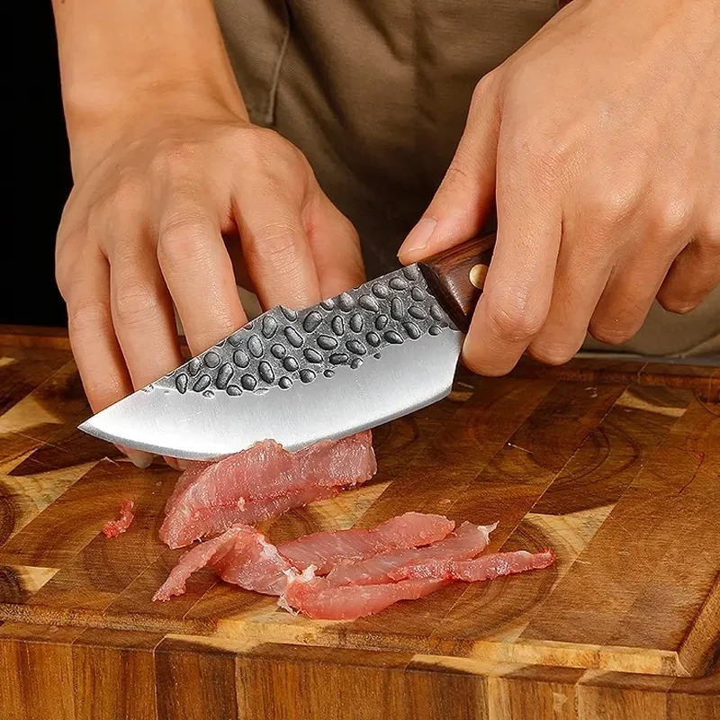 Handmade Bushcraft Hunting Knife with Sheath