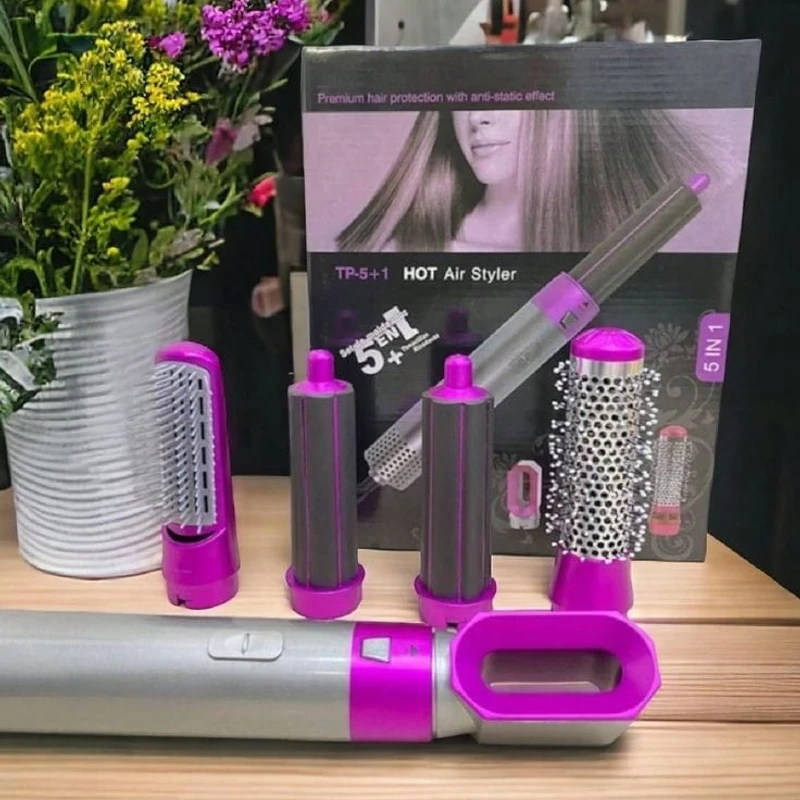 5-in-1 Multi-Function Hair Styling Tool, Dempower DP-36 model, - Image 4