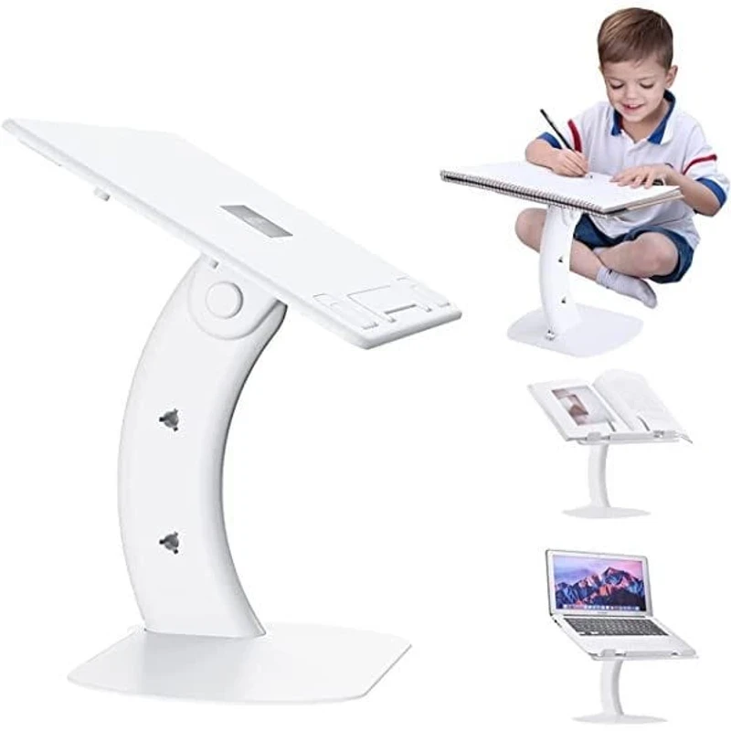 মাল্টিফাংশনাল স্মার্ট ল্যাপটপ ডেস্ক | মাল্টি-পারপাস ছোট টেবিল | সহজে ভাঁজযোগ্য ল্যাপটপ স্ট্যান্ড - Image 9