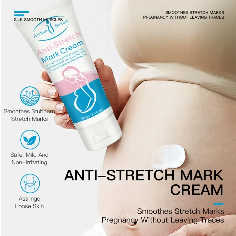 Anti Stretch Mark Cream scar cream Pregnancy Scar Removal Repair Cream Stretch Marks Whitening Fades Stretch Marks Repair Scar Slack Line Skin Care - Image 6