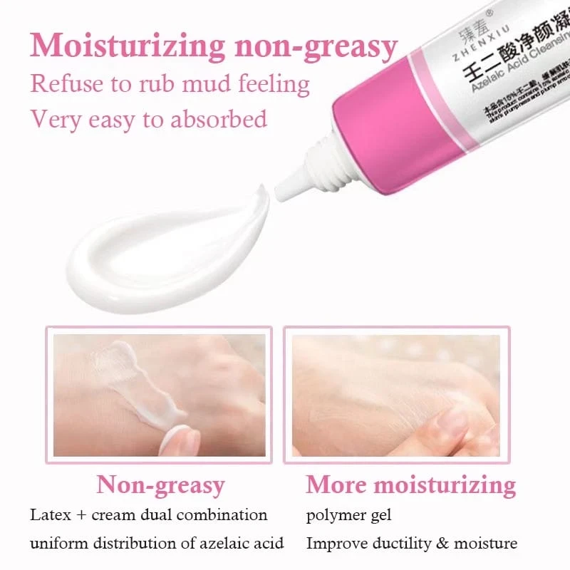 Azelaic Acid Cleansing Gel & Salicylic Acid Pore Refining Cream - Image 9