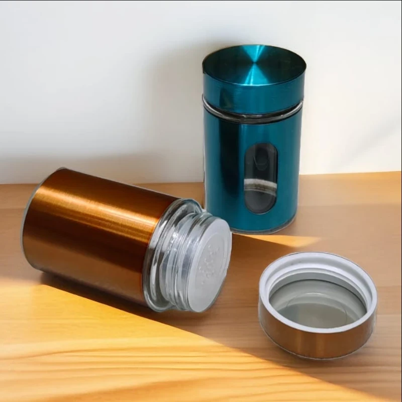 Stainless Steel Spice Jar / Seasoning Shaker Container