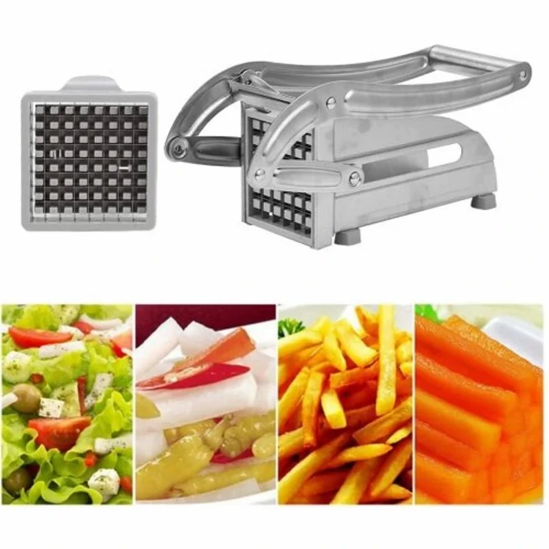 Potato cutter with handle