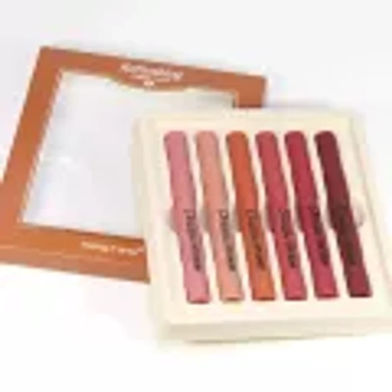 Hengfeng 6 pcs/set Dream Matte Velvet Lipstick Set - Image 4