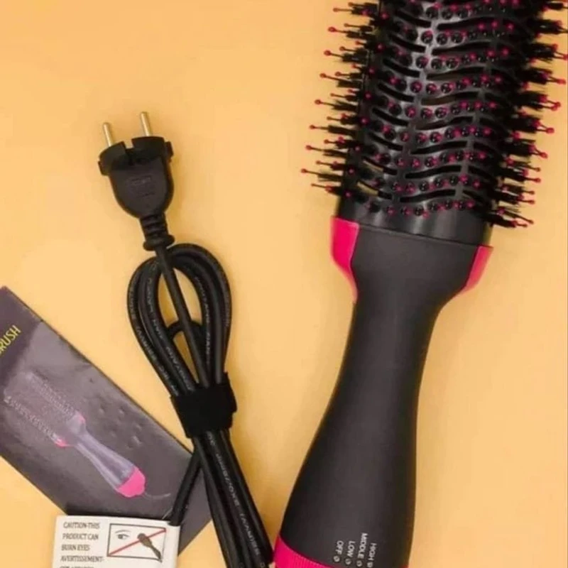 Hot Air Brush 3 in 1. Hair Straightener, Hair Dryer and Volumizer with Comb. Curler Hair Styling Tool - Image 5