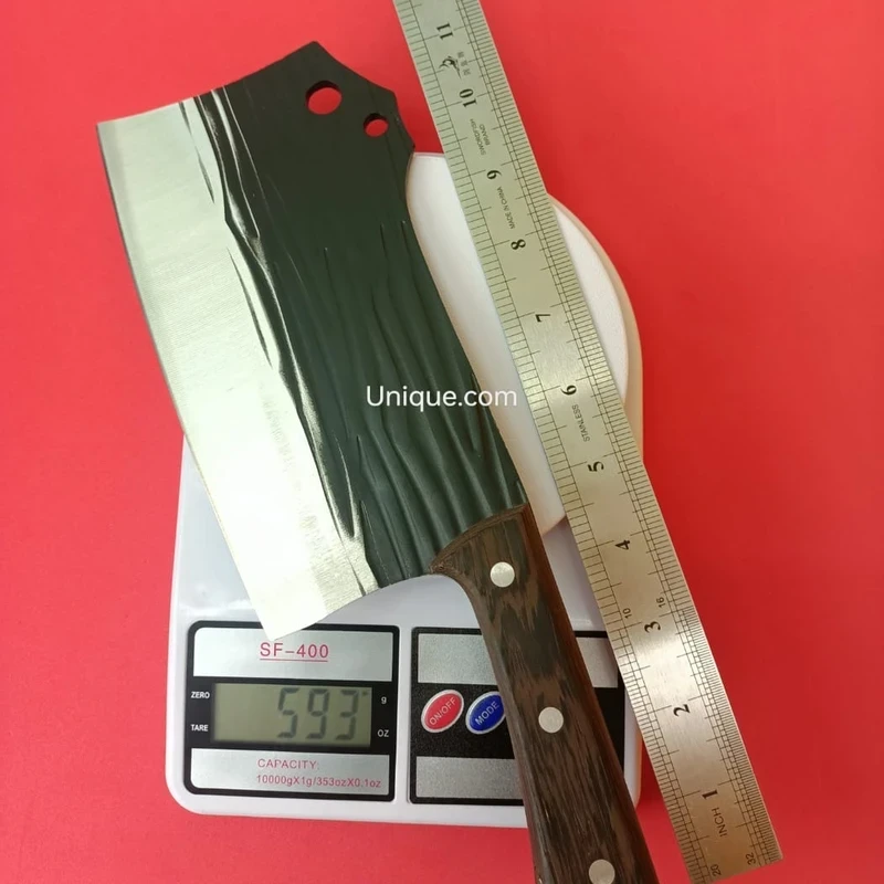 Carbon Stainless Steel Kitchen Butcher Chef Knife