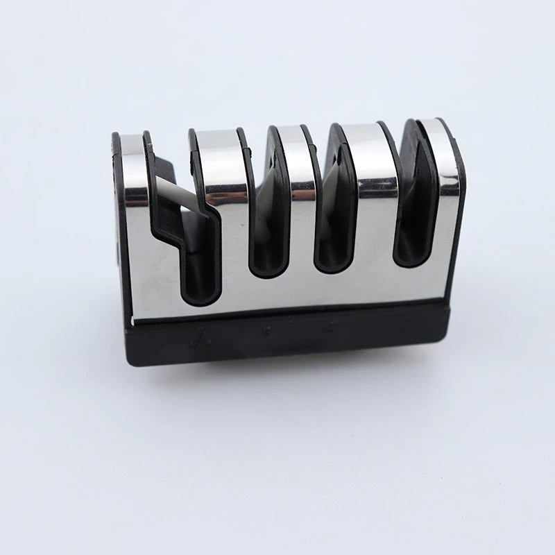 3-স্টেজ প্রফেশনাল নাইফ শার্পনার – স্টেইনলেস স্টিল ব্লেড ধার করার আধুনিক সমাধান - Image 3