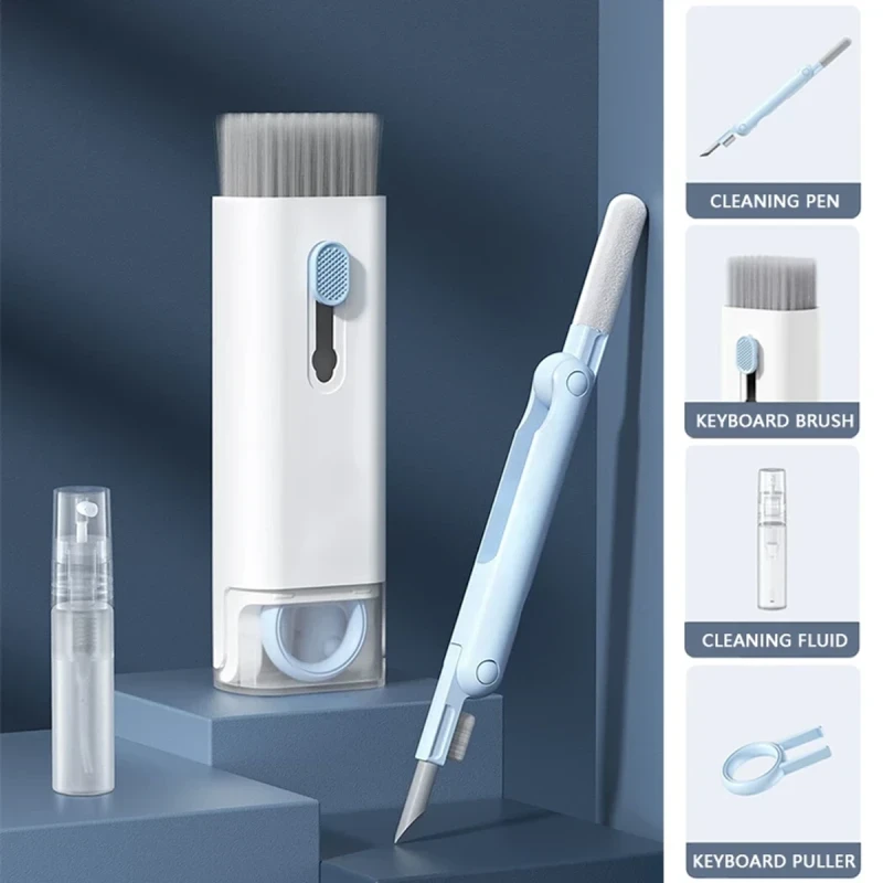 7-in-1 Cleaning Kit for Keyboard Earphone Screen Cleaner Brush - Image 5