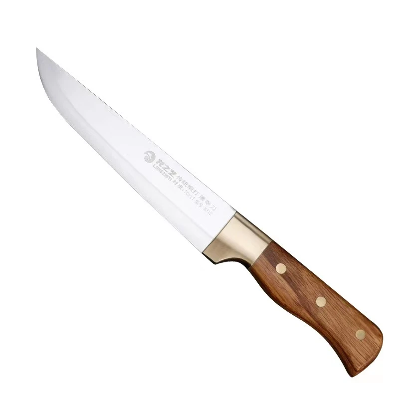 Premium Stainless Steel Chef Knife with Wooden Handle