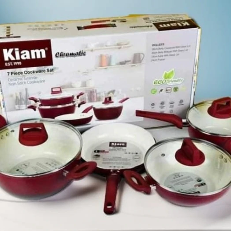 Red kiam 7pc Set