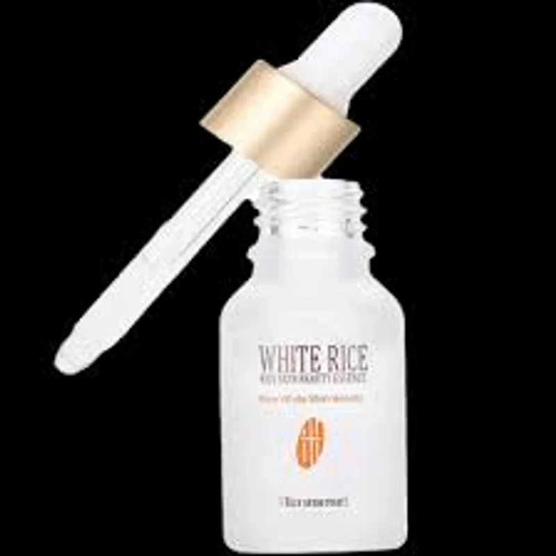 ROREC White Rice Serum Reduces Wrinkles and Lighten Dark Spots Pore Minimizer Anti- Aging Face Moisturizer Skin Lightening - 15ml - Image 4