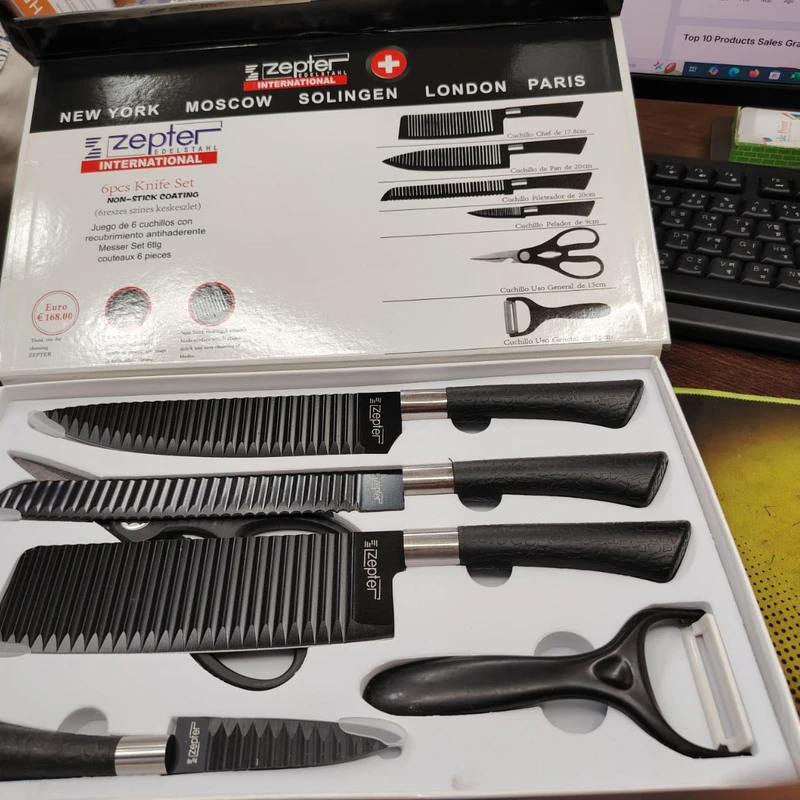 Zepter international Knife Kitchen Set (6pcs)