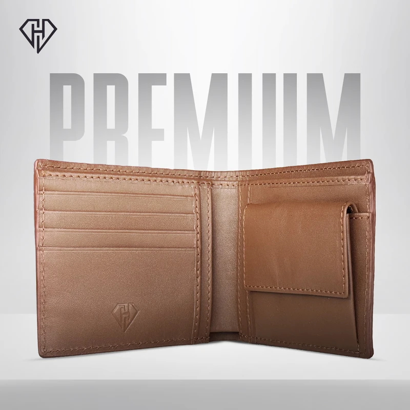 Premium Gents Wallet_Black/Brown - Image 4
