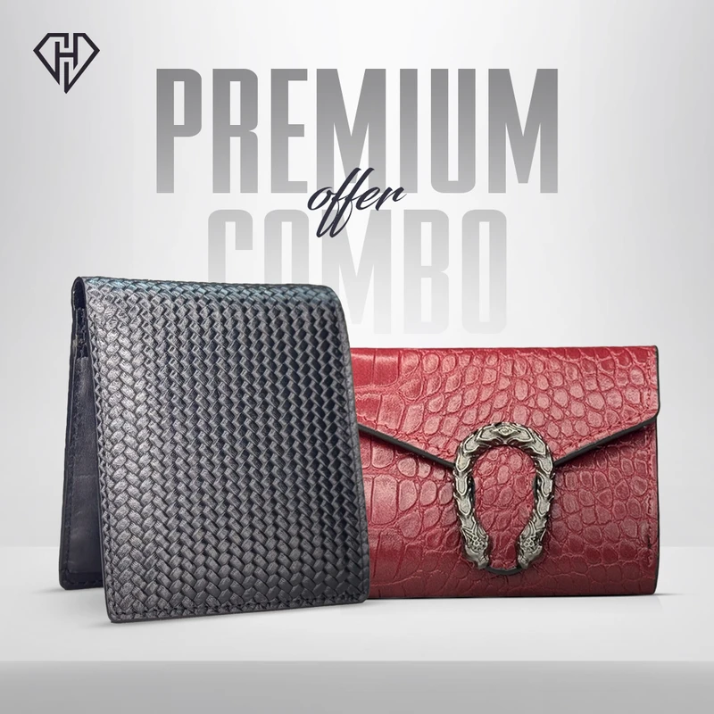 Cute Couple Wallet  – Combo 02