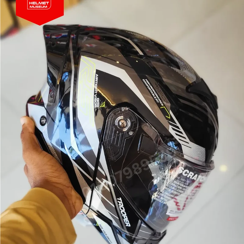 𝗦𝗧𝗨𝗗𝗗𝗦 𝗧𝗿𝗼𝗼𝗽𝗲𝗿 𝗗𝟰 𝗥𝗮𝗰𝗲 𝗠𝗼𝗱𝘂𝗹𝗮𝗿 White and Neon Green colour of graphics are 𝐃𝐎𝐓 𝐜𝐞𝐫𝐭𝐢𝐟𝐢𝐞𝐝, ISI-certified - Image 3