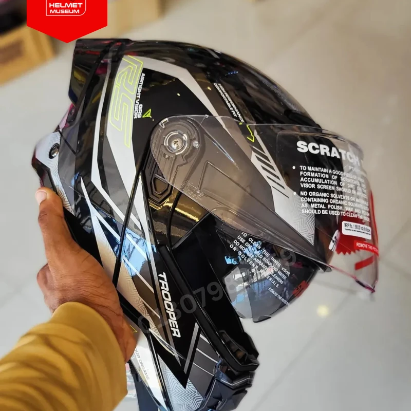 𝗦𝗧𝗨𝗗𝗗𝗦 𝗧𝗿𝗼𝗼𝗽𝗲𝗿 𝗗𝟰 𝗥𝗮𝗰𝗲 𝗠𝗼𝗱𝘂𝗹𝗮𝗿 White and Neon Green colour of graphics are 𝐃𝐎𝐓 𝐜𝐞𝐫𝐭𝐢𝐟𝐢𝐞𝐝, ISI-certified - Image 4