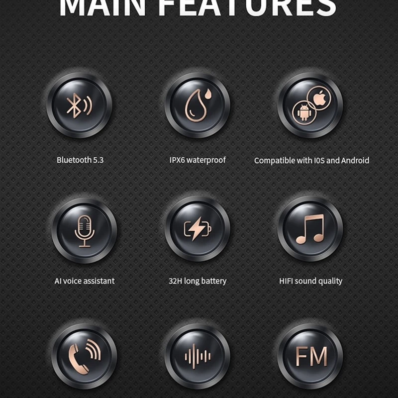 SOMAN S3 Helmet Bluetooth | SOMAN S3 Waterproof External Helmet Bluetooth - Image 5