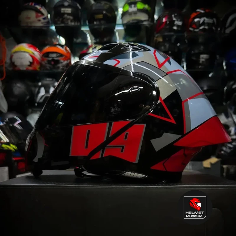 𝐒𝐭𝐞𝐞𝐥𝐛𝐢𝐫𝐝 𝐀𝐢𝐫 𝐒𝐁𝐀-𝟐𝟎 𝟬𝟵 𝐌𝐨𝐝𝐮𝐥𝐚𝐫 𝐅𝐮𝐥𝐥 𝐅𝐚𝐜𝐞 𝐇𝐞𝐥𝐦𝐞𝐭 – Glossy Red, Blue, Neon, Orange, Jazz Blue, ISI Certified Dual Visor with Inner Sunshield