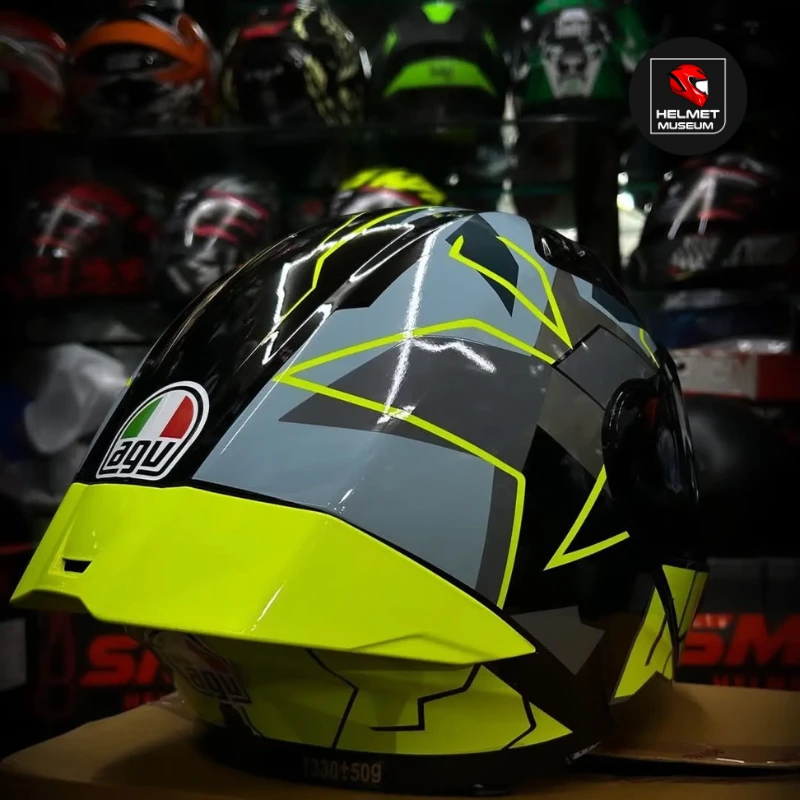 𝐒𝐭𝐞𝐞𝐥𝐛𝐢𝐫𝐝 𝐀𝐢𝐫 𝐒𝐁𝐀-𝟐𝟎 𝟬𝟵 𝐌𝐨𝐝𝐮𝐥𝐚𝐫 𝐅𝐮𝐥𝐥 𝐅𝐚𝐜𝐞 𝐇𝐞𝐥𝐦𝐞𝐭 – Glossy Neon, ISI Certified Dual Visor with Inner Sunshield - Image 4