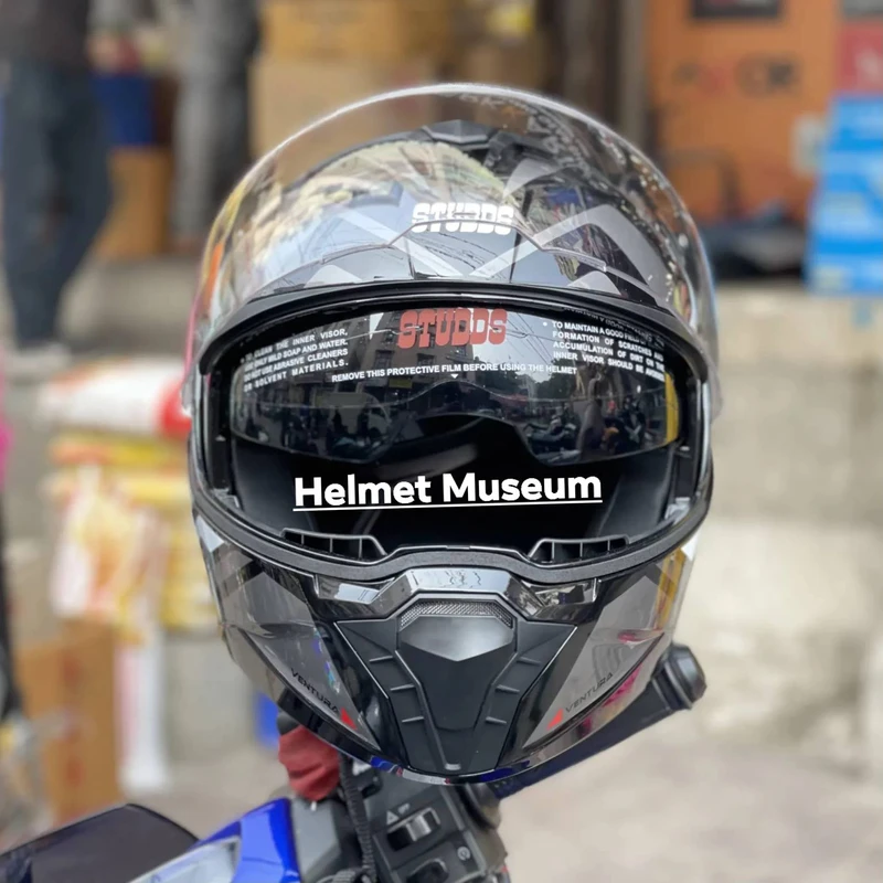 𝗦𝘁𝘂𝗱𝗱𝘀 𝗧𝗿𝗼𝗼𝗽𝗲𝗿 𝗗𝟯 𝗩𝗲𝗻𝘁𝘂𝗿𝗮 Grey White DOT Certified - Image 7