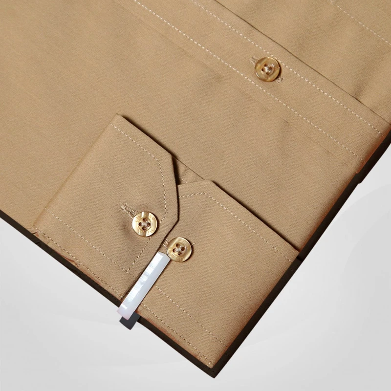 Cotton Dark Biscuit Shirt