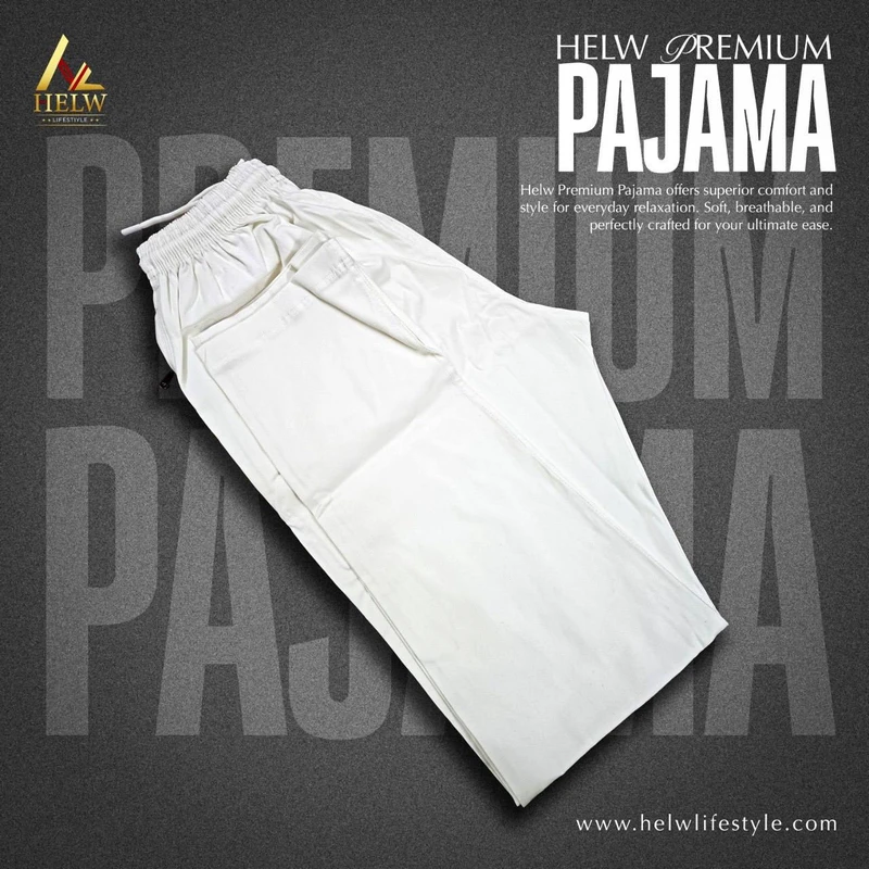 Men's Pajama- Light Cream