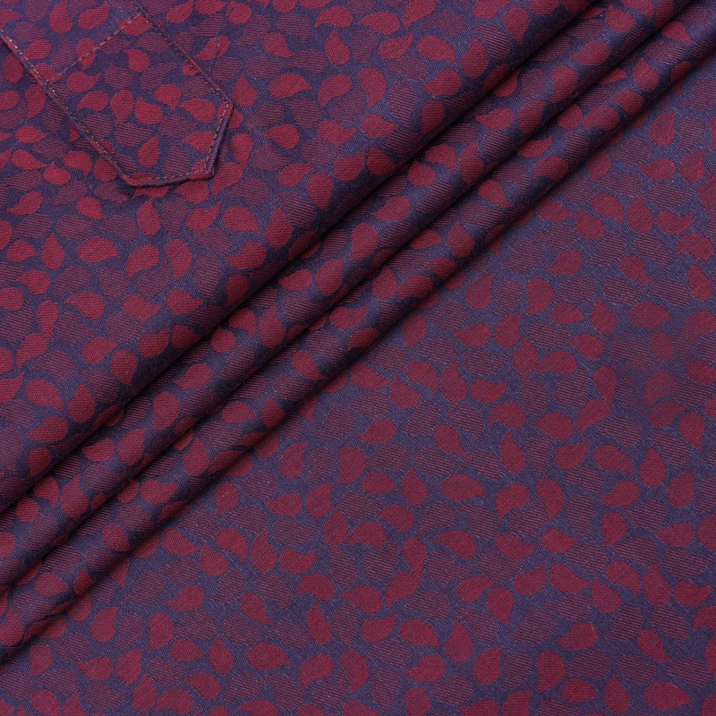 Giza Jacquard Panjabi- Royal Burgundy