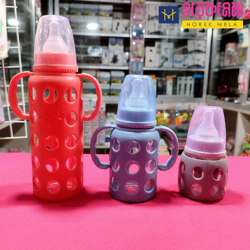 মিনি ট্রী কাঁচের ফিডার 240ml