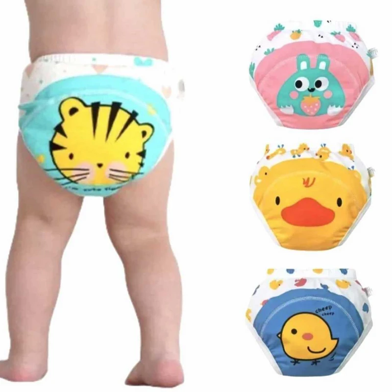 ( ২ পিস ) রি- ইউজেবল বেবি ডায়পার Best Offer