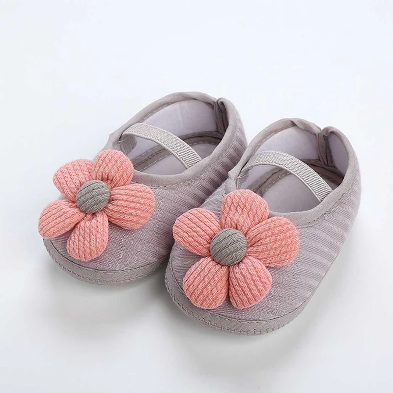 Burlap new Shoes Ash Colour  ০-১২মাস ফ্রি সাইজ