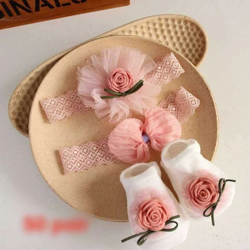 Dabble Combo Set Rose 04 ০-১২মাস ফ্রি সাইজ