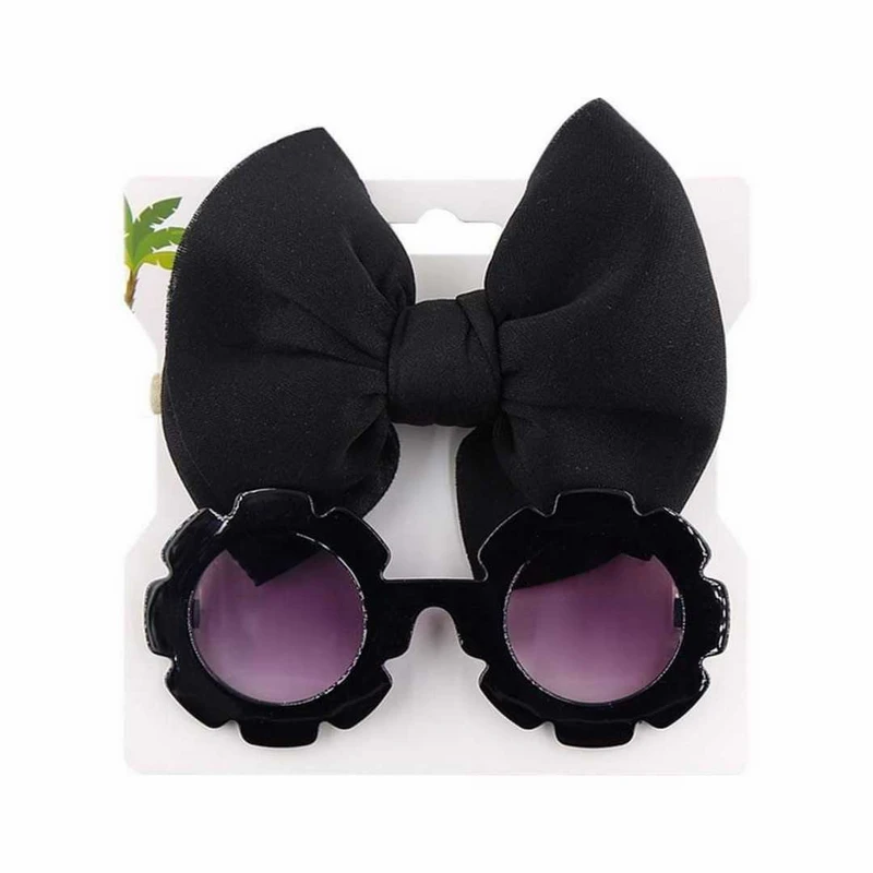 Baby Sunglasses+Headband Set