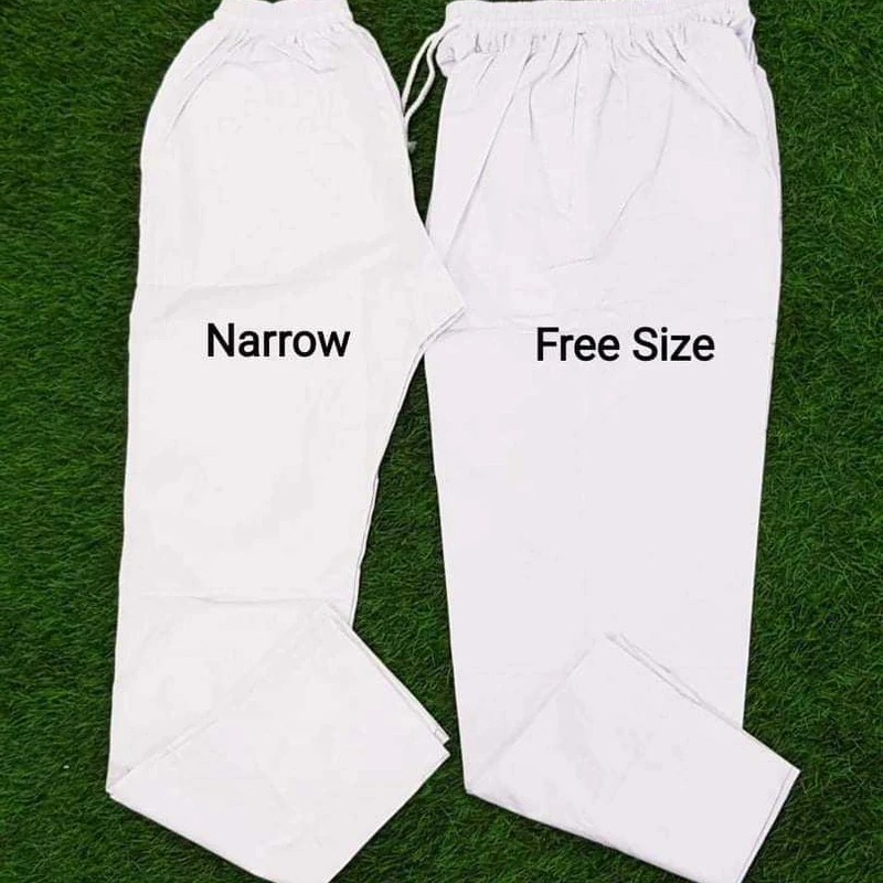 White Payjama Regular Fit