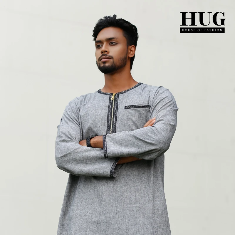 Arabic Ash Thobe – Bold in Simplicity