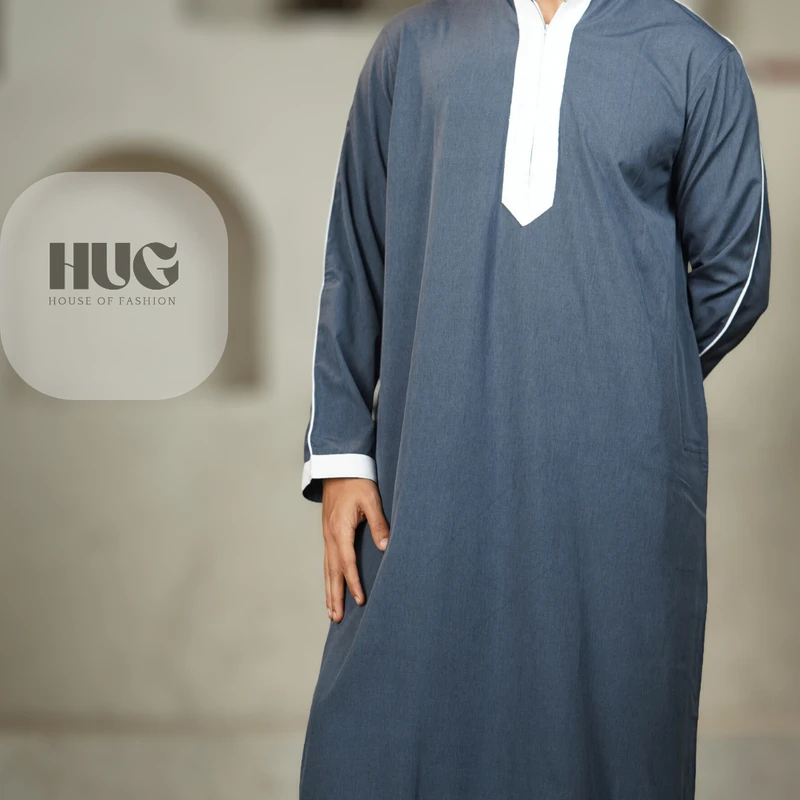 ✨ A Tᴏᴜᴄʜ ᴏꜰ Eʟᴇɢᴀɴᴄᴇ ﹠ Tʀᴀᴅɪᴛɪᴏɴ﹗ Rᴏʏᴀʟ Bʟᴜᴇ Fᴜʟʟ⁻Sʟᴇᴇᴠᴇ Tᴜʀᴋɪsʜ Tʜᴏʙᴇ.