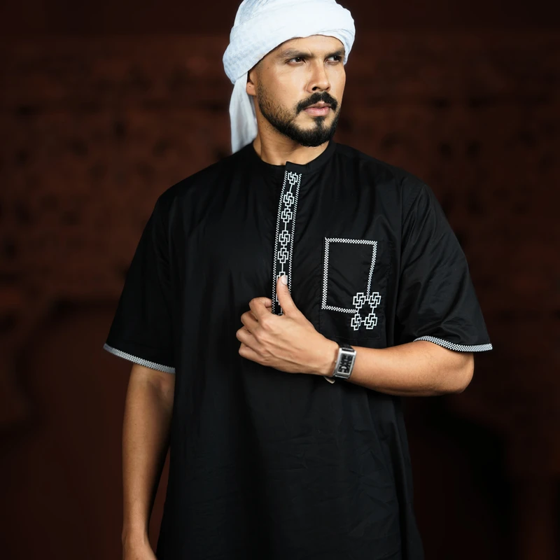 Z-𝐁𝐥𝐚𝐜𝐤 Half 𝐬𝐥𝐞𝐞𝐯𝐞 𝐓𝐡𝐨𝐛𝐞. 𝑰𝒓𝒂𝒏𝒊 𝑳𝒖𝒙𝒂𝒓𝒚  𝑬𝒎𝒃𝒓𝒐𝒊𝒅𝒆𝒓𝒚