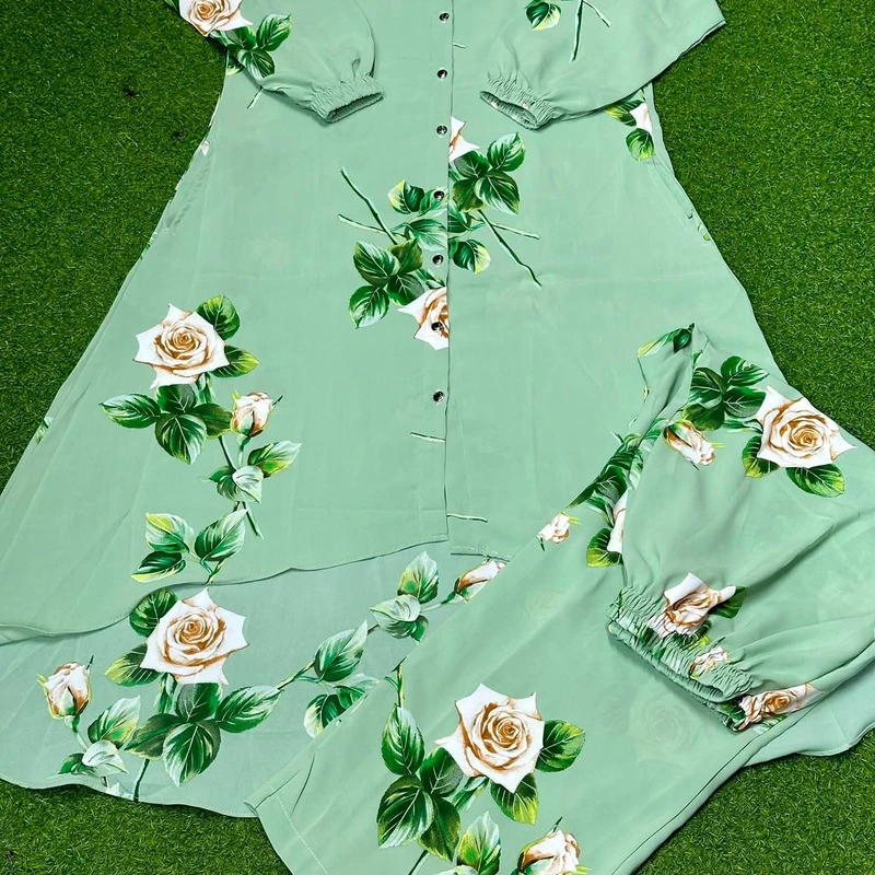 Printed Two Piece Set