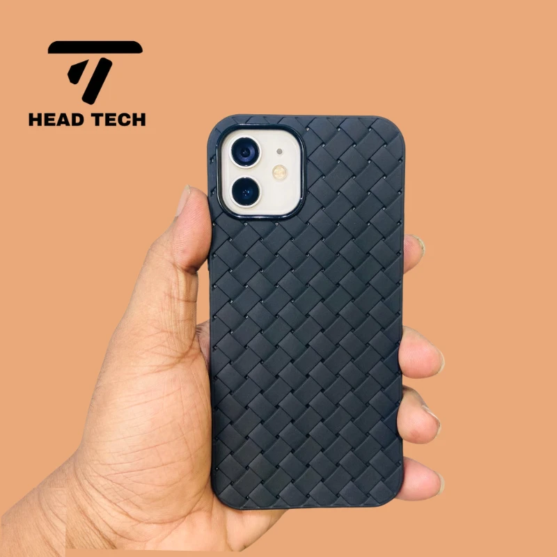 Suitable solid color knitted soft premium case .