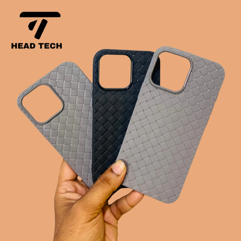Suitable solid color knitted soft premium case .
