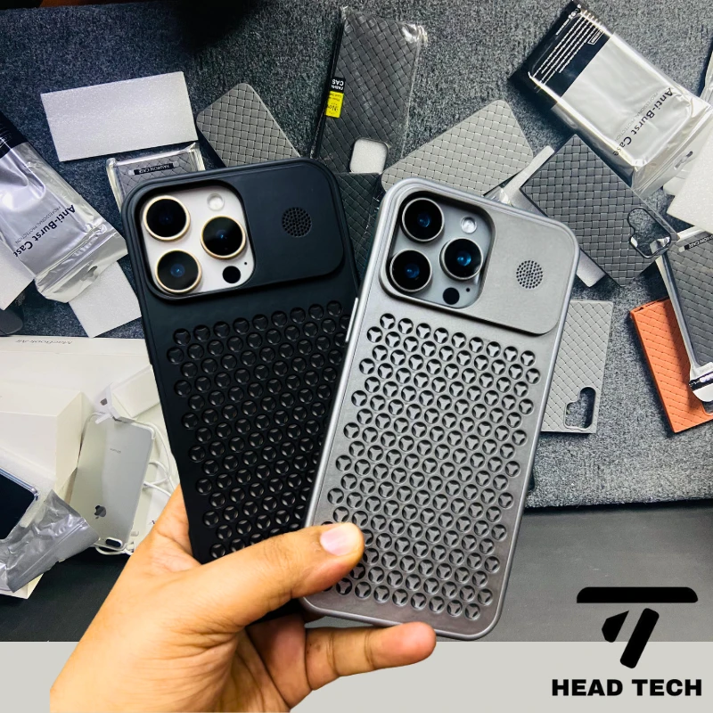 Snap-on aromatherapy heat dissipation mesh shell suitable protective cover