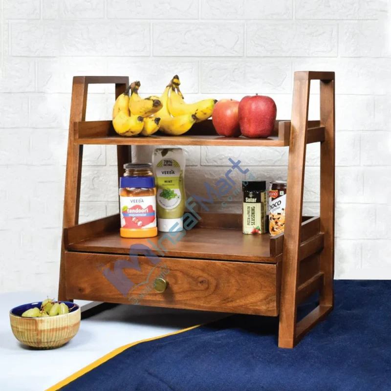 Wooden Kitchen Organizer