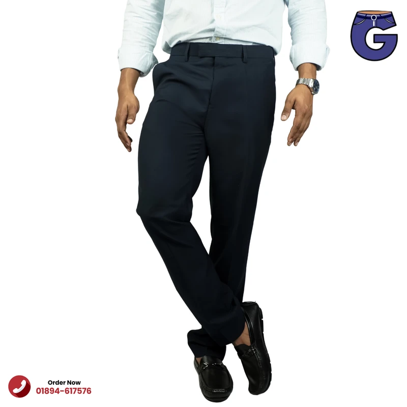 Navy Blue Formal Pant