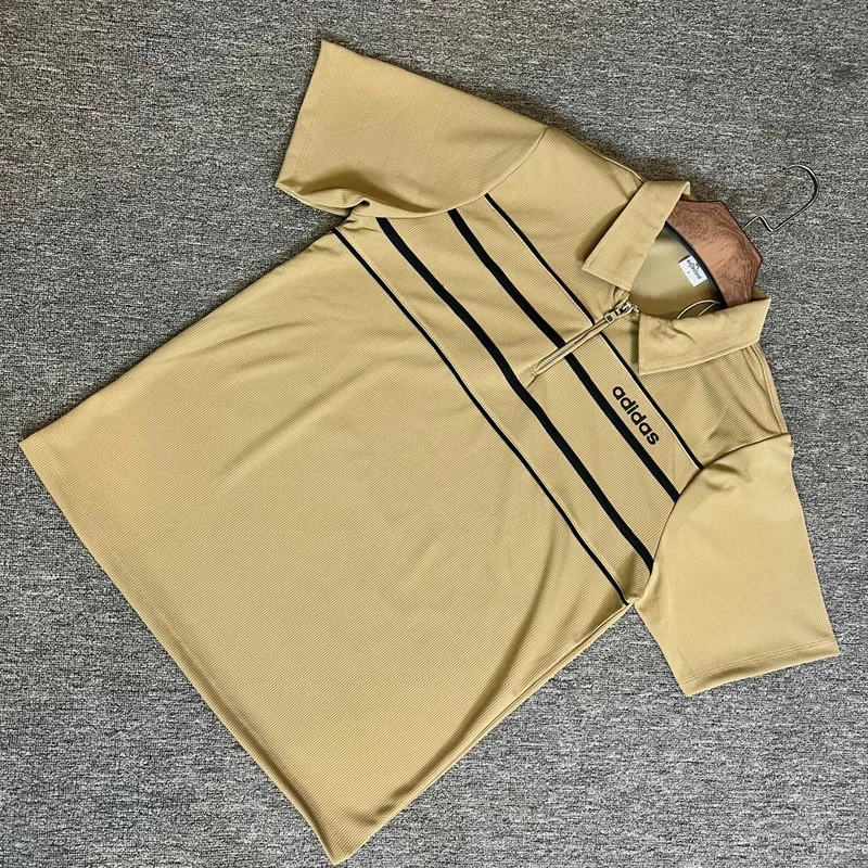 China premium polo | Cream color | Step design