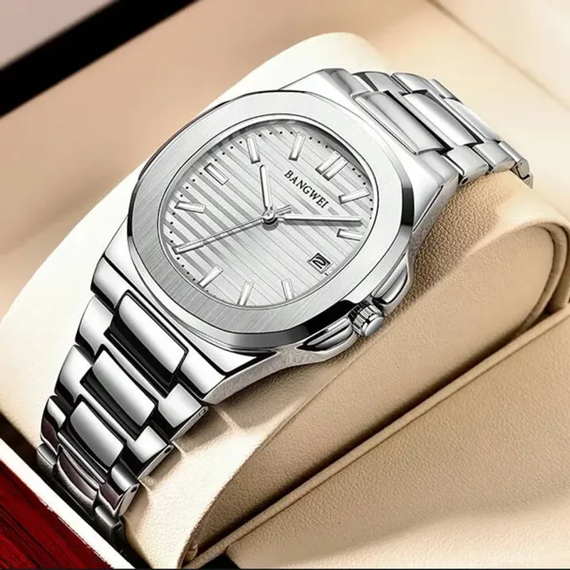 POEDAGAR Luxury Watch Business Waterproof Male Clock - Thumbnail 3