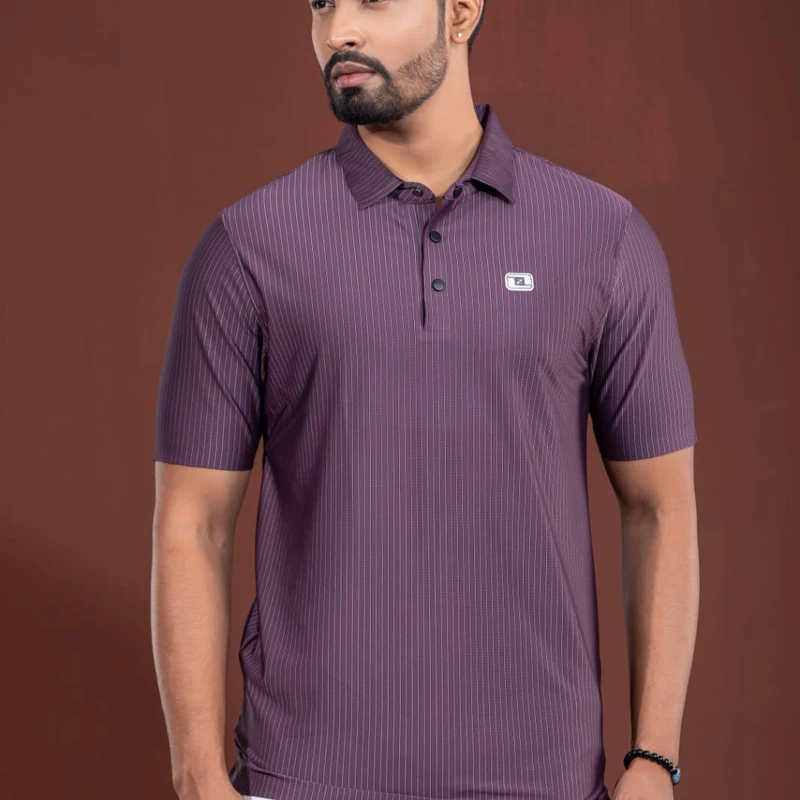 China premium polo | violate color | step design