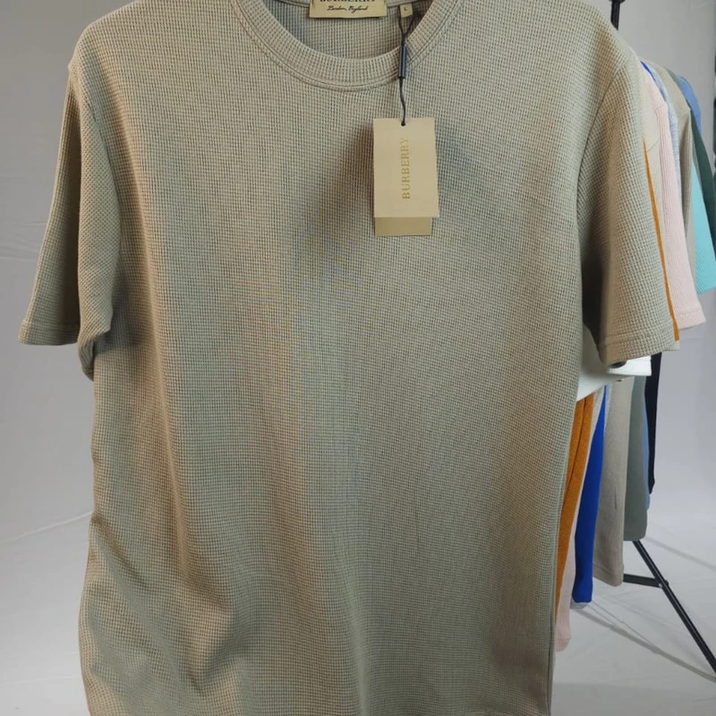 BURBERRY | Solid T-shirt | Interlock Cotton Premium