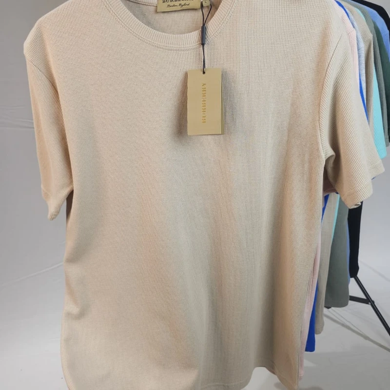 BURBERRY | Solid T-shirt | Interlock Cotton Premium - Thumbnail 4